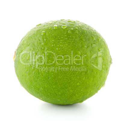 Fresh green lime