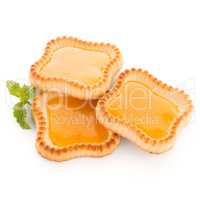 Lime jam tartlets