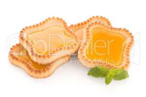 Lime jam tartlets