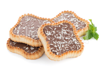 Chocolate tart cookies