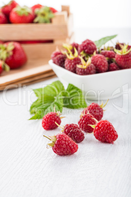 Fresh raspberry