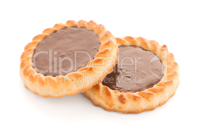 Chocolate tart cookies Chocolate tart cookies