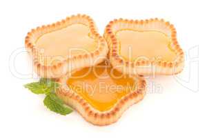 Lime jam tartlets