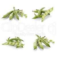 Set of green beans