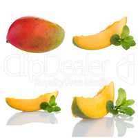 Set of mango fruit