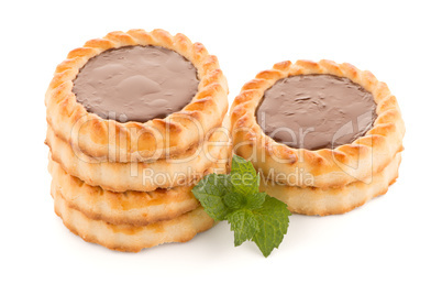 Chocolate tart cookies Chocolate tart cookies