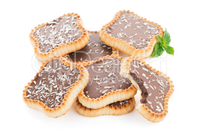 Chocolate tart cookies