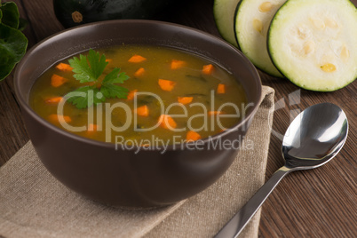 Soup with vegetables