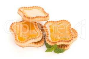 Lime jam tartlets