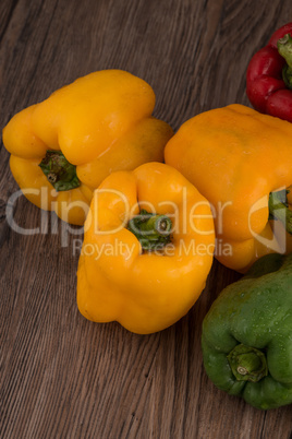 Colored bell peppers