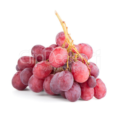 Bunch of red grapes