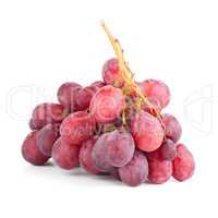 Bunch of red grapes