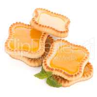 Lime jam tartlets