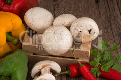 Colored bell peppers