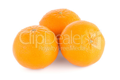 Ripe tangerine or mandarin