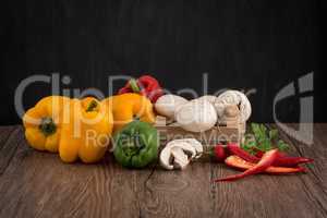 Colored bell peppers