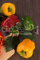 Colored bell peppers