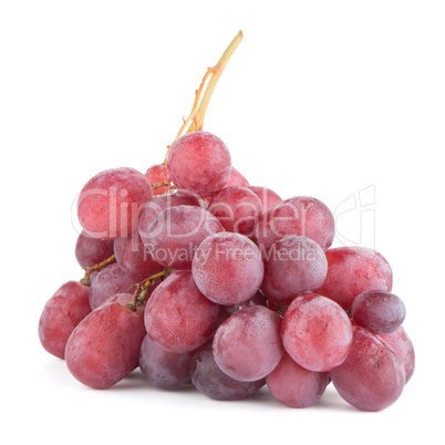 Bunch of red grapes