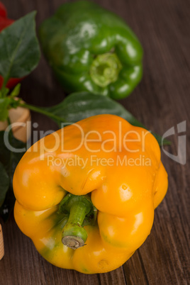 Colored bell peppers