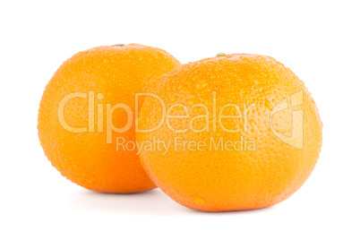 Ripe tangerine or mandarin