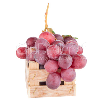 Bunch of red grapes