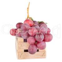 Bunch of red grapes