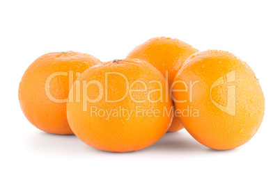 Ripe tangerine or mandarin