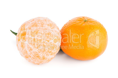 Ripe tangerine or mandarin