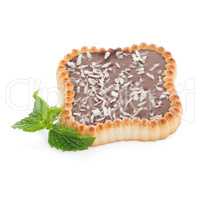 Chocolate tart cookie
