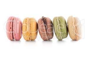 Colorful French Macarons