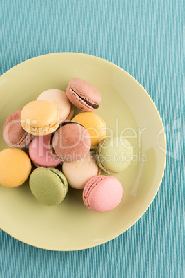 Colorful macaroons