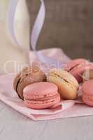 Macaroons closeup