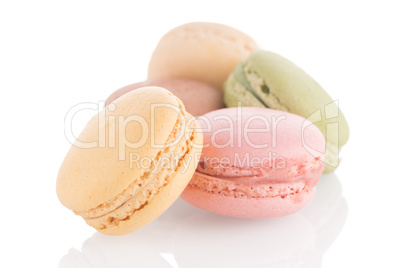 Colorful French Macarons