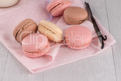 Macaroons closeup