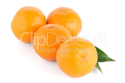 Ripe tangerine or mandarin Ripe tangerine or mandarin