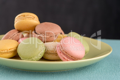 Colorful macaroons