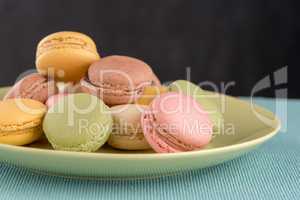 Colorful macaroons