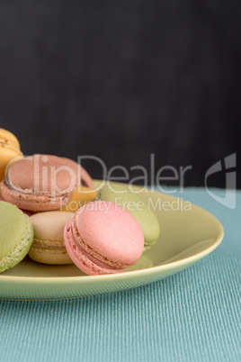 Colorful macaroons