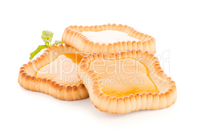 Lime jam tartlets