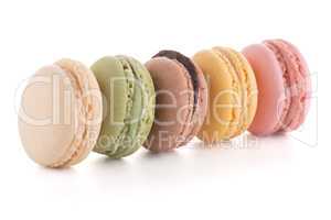 Colorful French Macarons