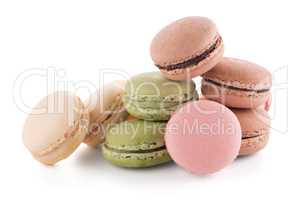 Colorful French Macarons