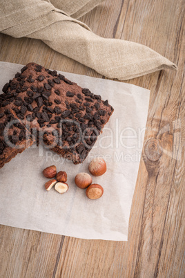 Tasty chocolate brownies