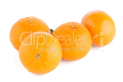 Ripe tangerine or mandarin