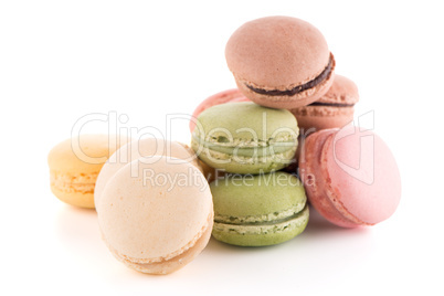 Colorful French Macarons