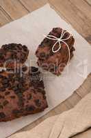 Tasty chocolate brownies