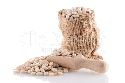 White beans bag