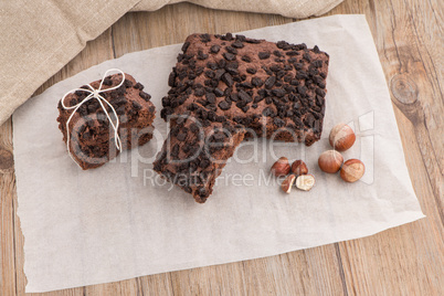 Tasty chocolate brownies