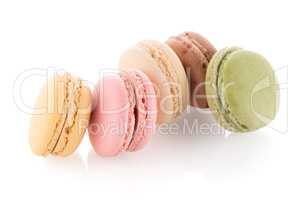 Colorful French Macarons