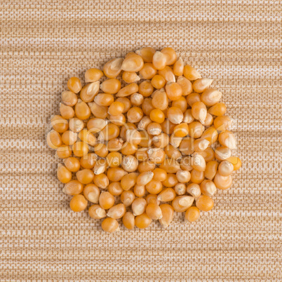 Circle of corn