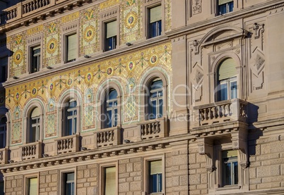 Triest Architektur Detail - Trieste architecture detail 03